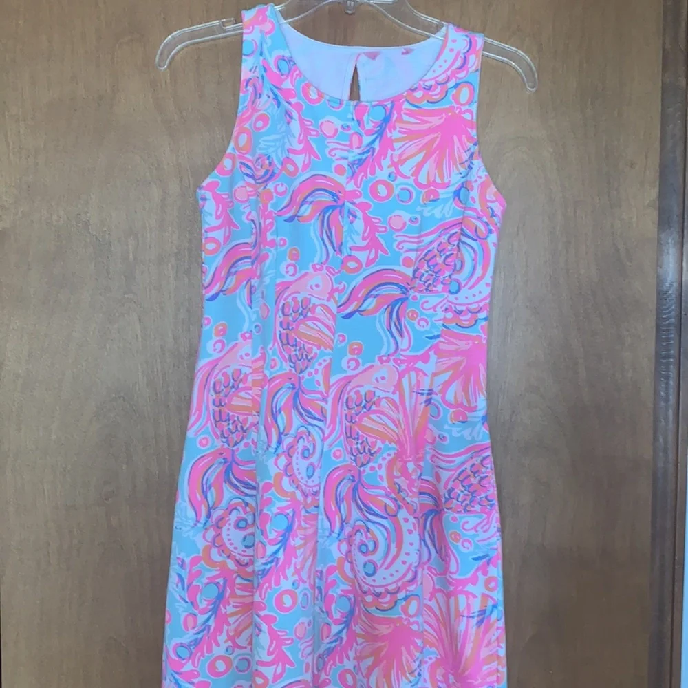 EUC - Lilly Pulitzer - Felicity Dress - Too Much Bubbly print - Picture 4 of 13